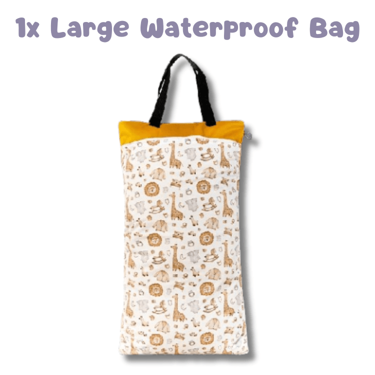 Waterproof Diaper Bag for Eco Diapers for Laundry 