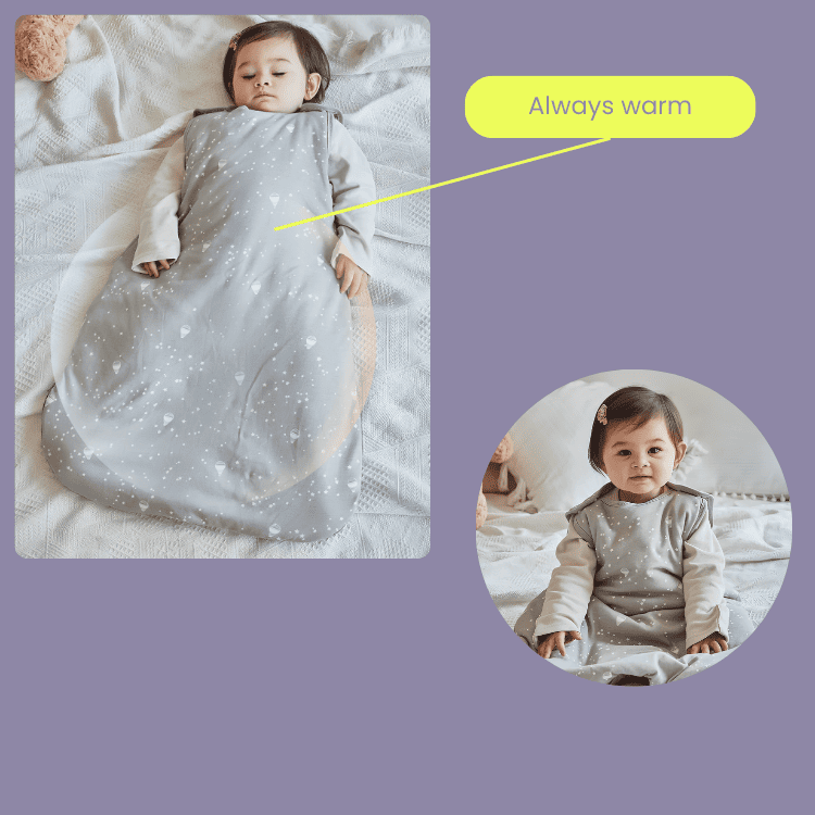 Baby Sleeping Bag 1 Piece 100% Cotton Bamboo