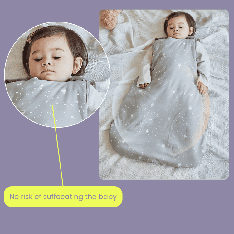 Baby Sleeping Bag 1 Piece 100% Cotton Bamboo