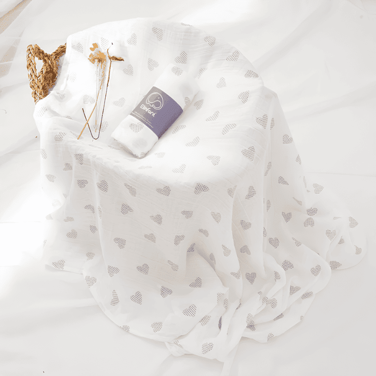 Baby Blanket Elinfant 100% Cotton Bamboo 1 Piece